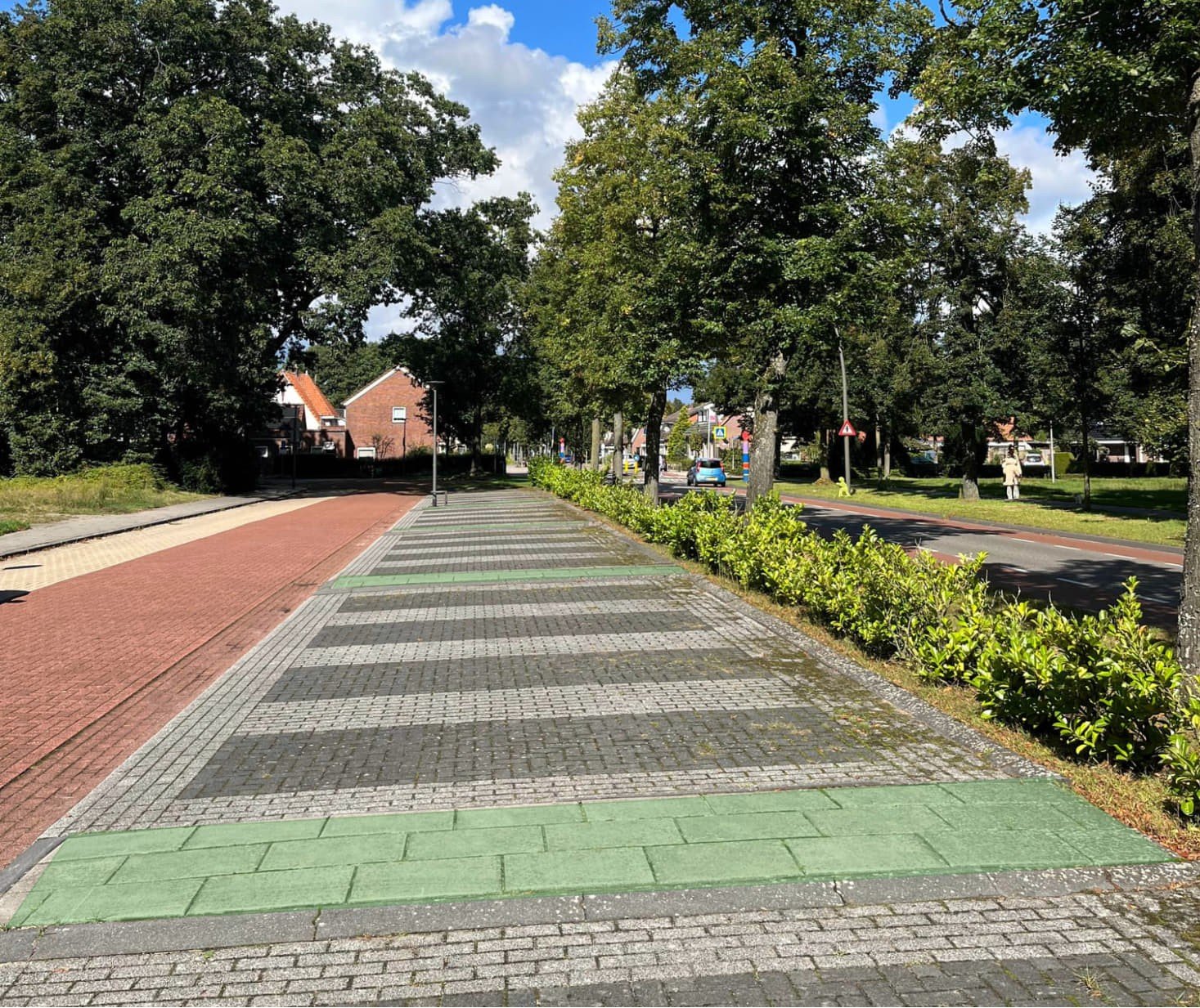 Hoofdstraat in Overdinkel